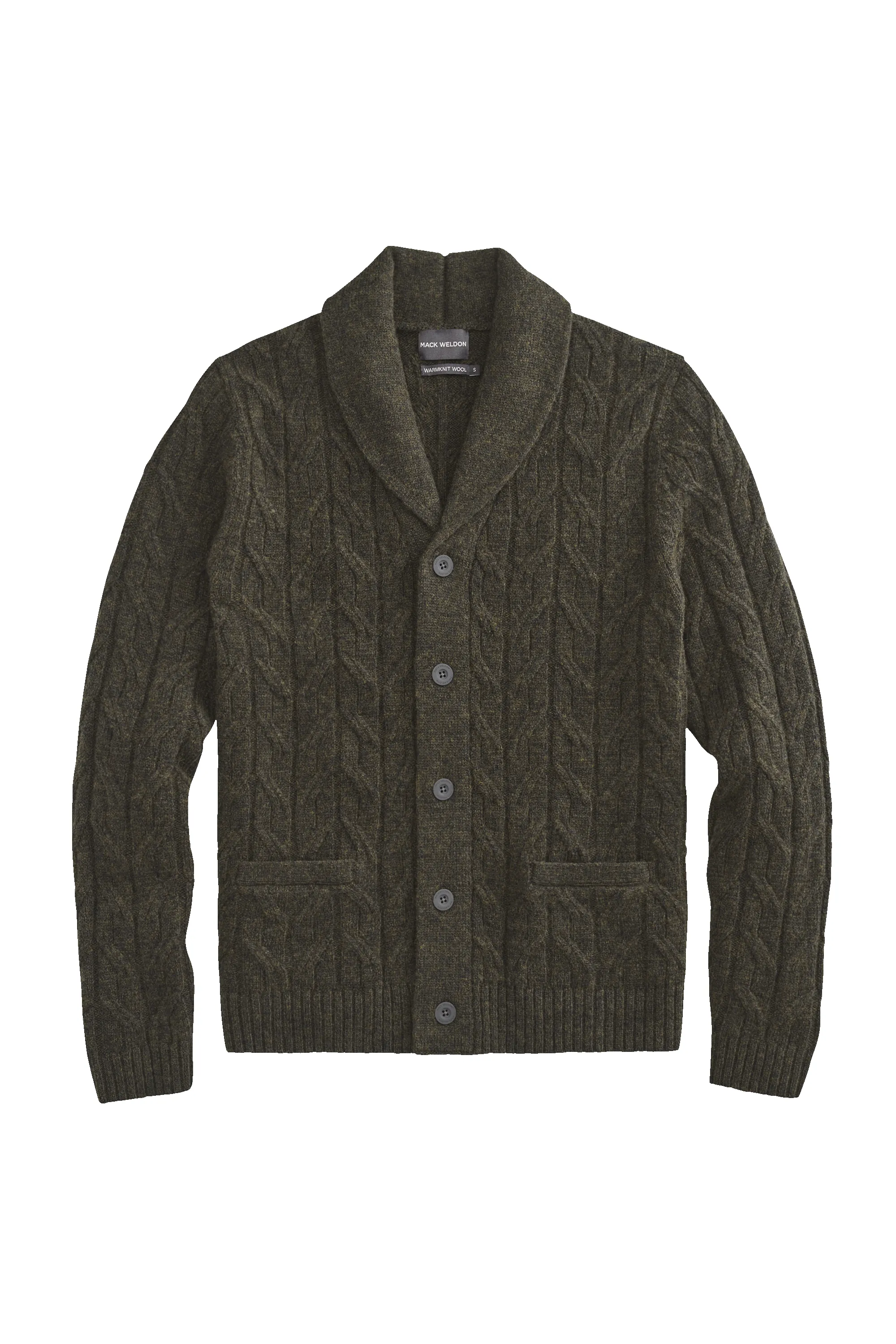 WARMKNIT Wool Cardigan sold by Mack Weldon product image thumbnail 2