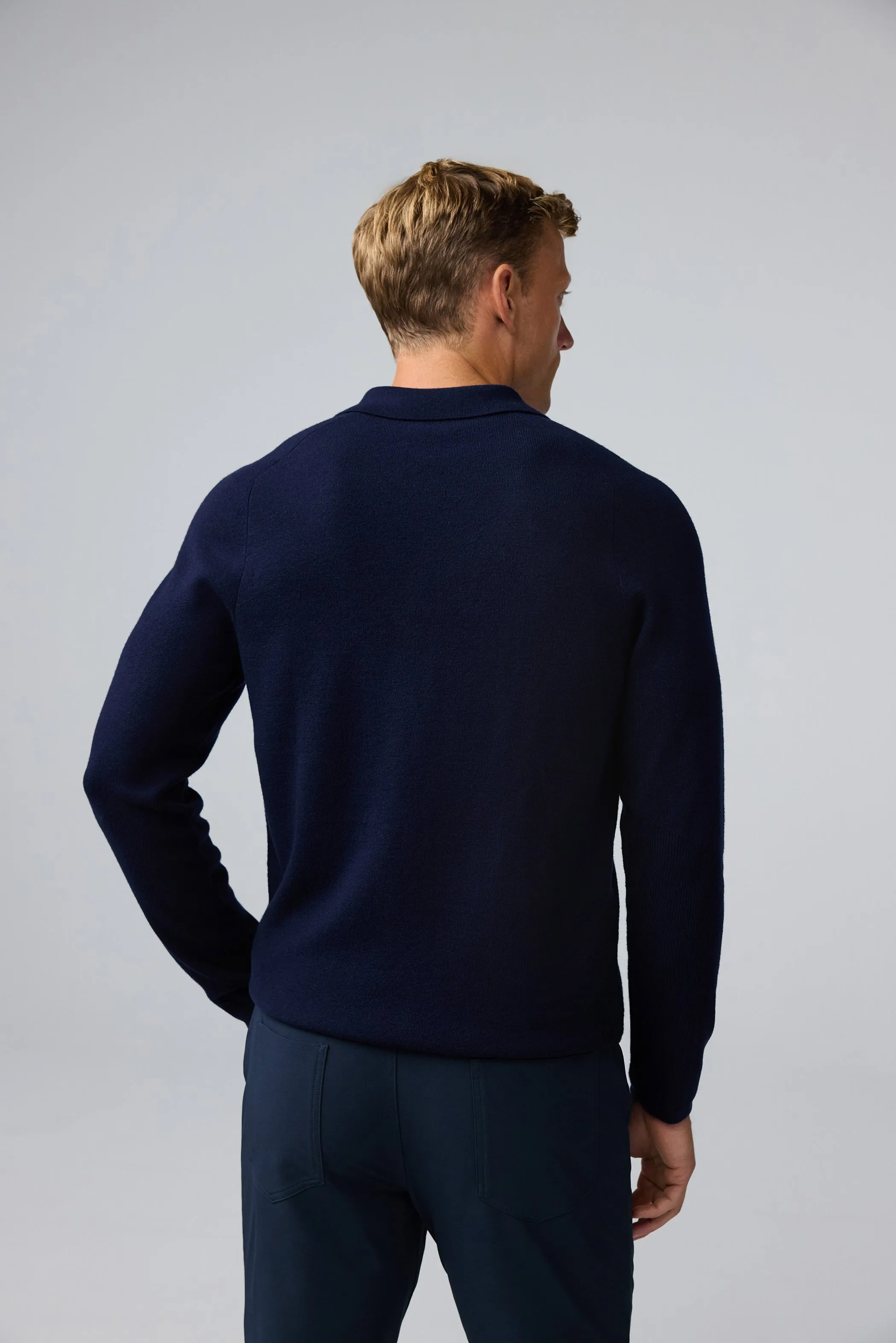 Tech Merino Sweater Polo sold by Mack Weldon product image thumbnail 5