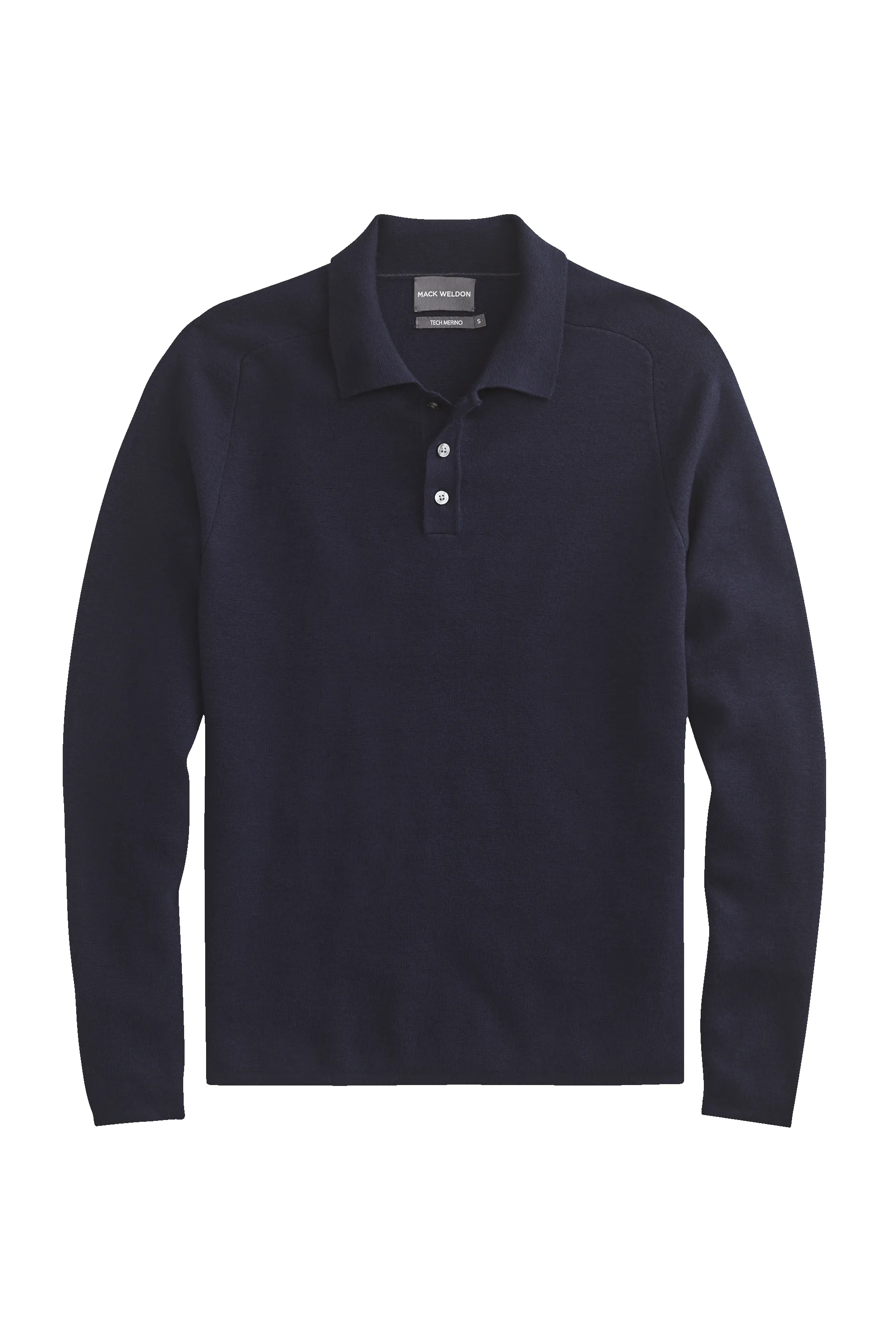 Tech Merino Sweater Polo sold by Mack Weldon