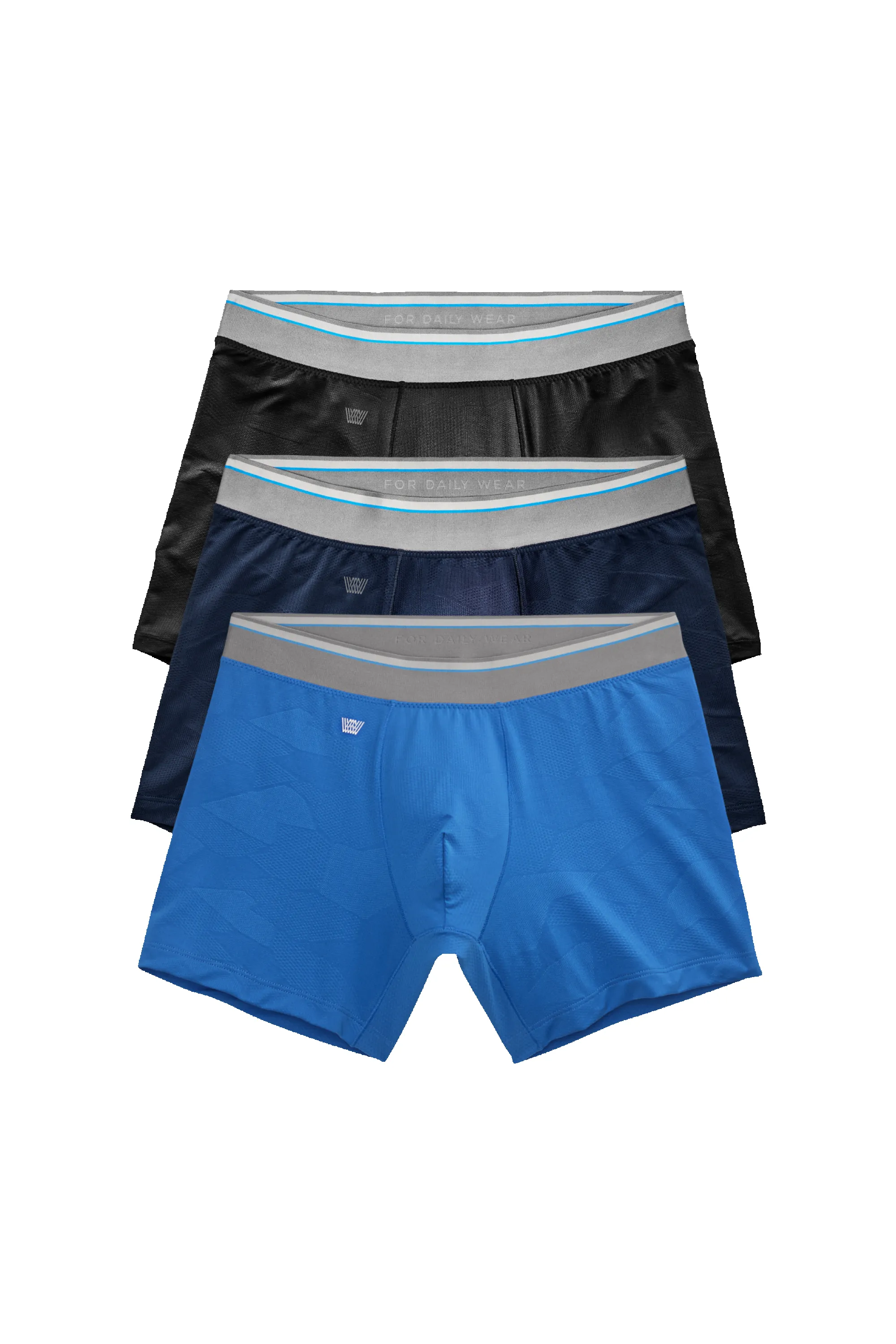 3-Pack AIRKNITˣ Boxer Briefs Winter Blues sold by Mack Weldon
