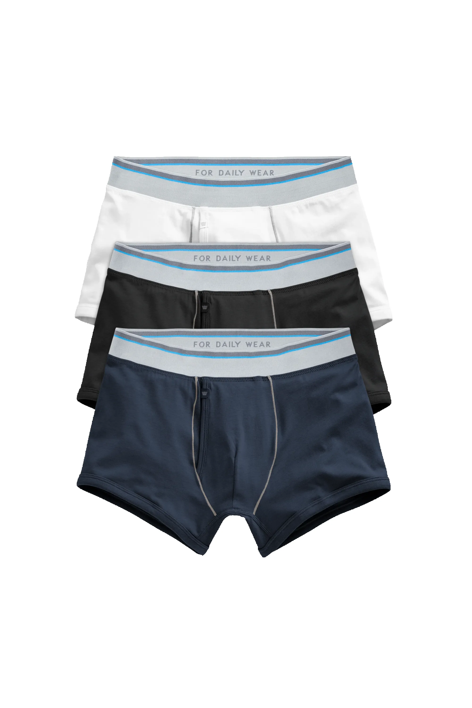 3-Pack 18-Hour Jersey Trunks Classics sold by Mack Weldon