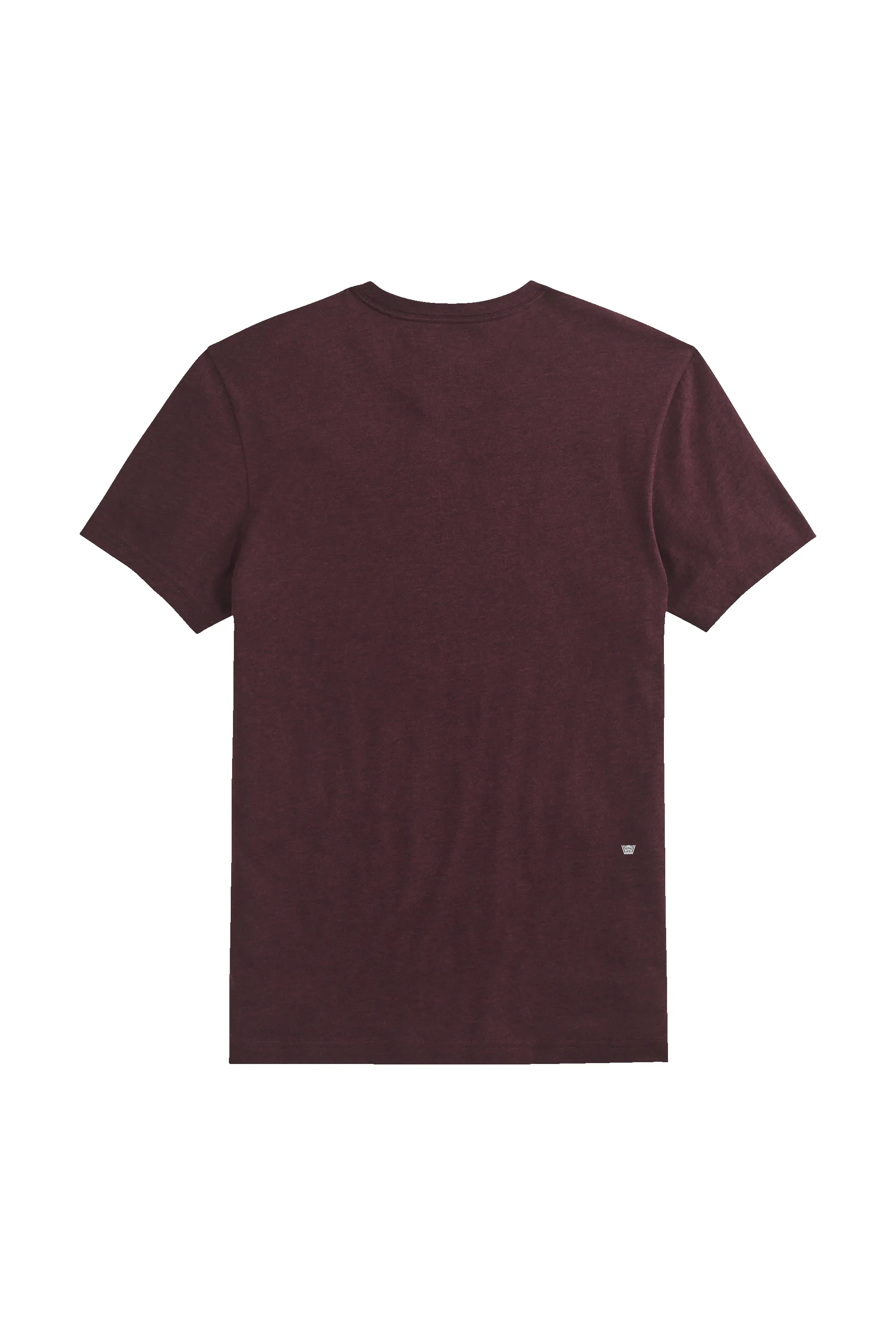 Pima Crew Neck T-Shirt Purple Potion Heather sold by Mack Weldon product image thumbnail 2