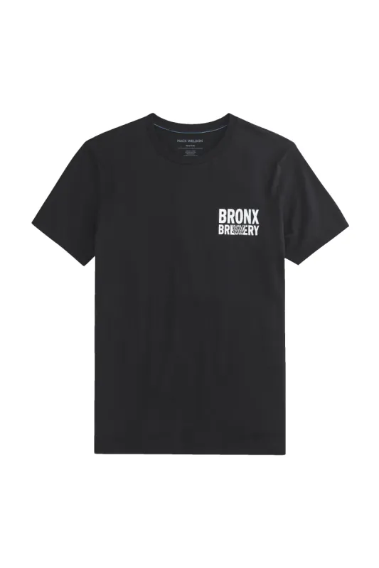 Mack Weldon x Bronx Brewery Limited-Edition Tee True Black sold by Mack Weldon