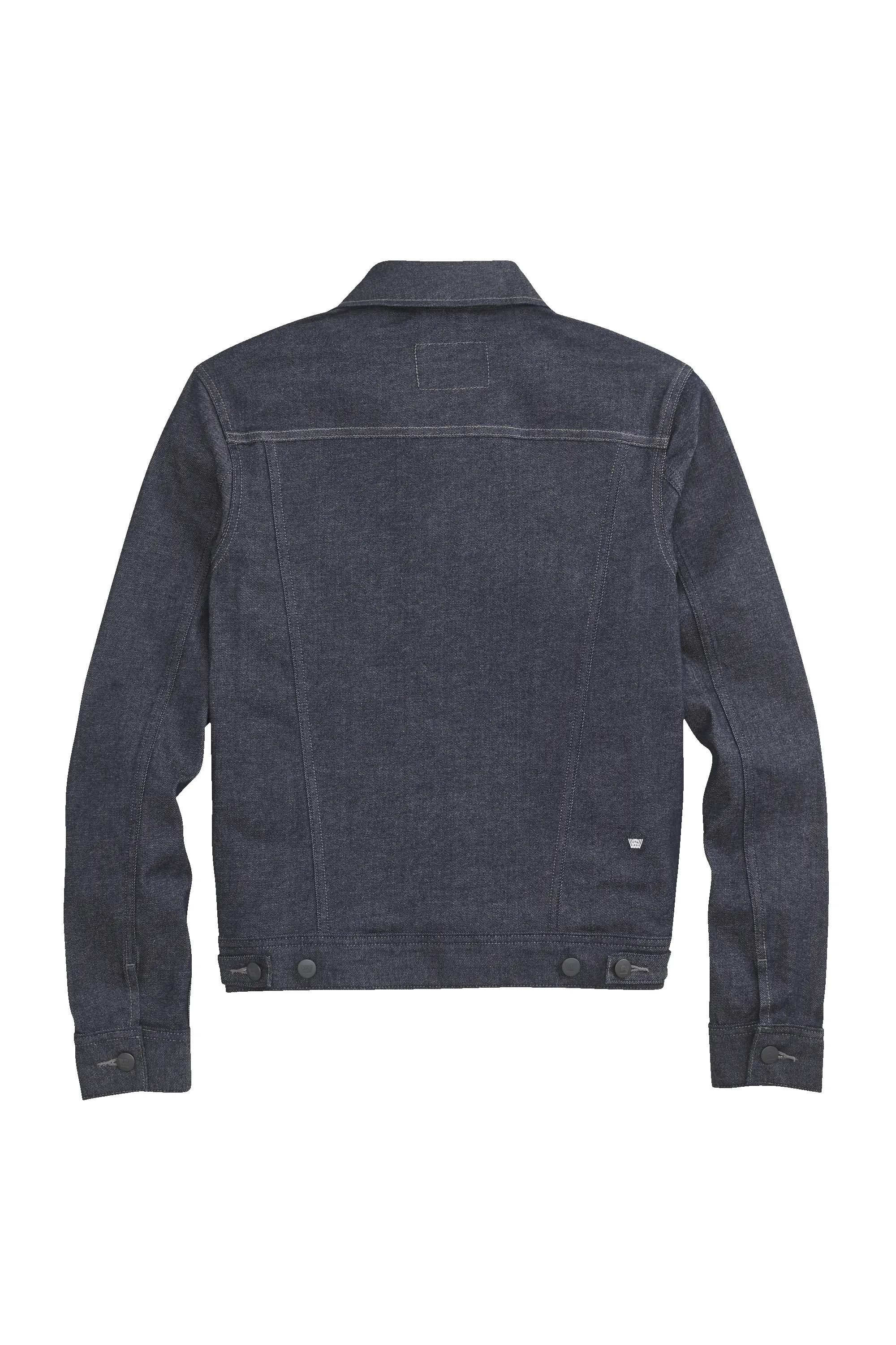 SILVER Denim Jacket Dark Indigo sold by Mack Weldon product image thumbnail 2