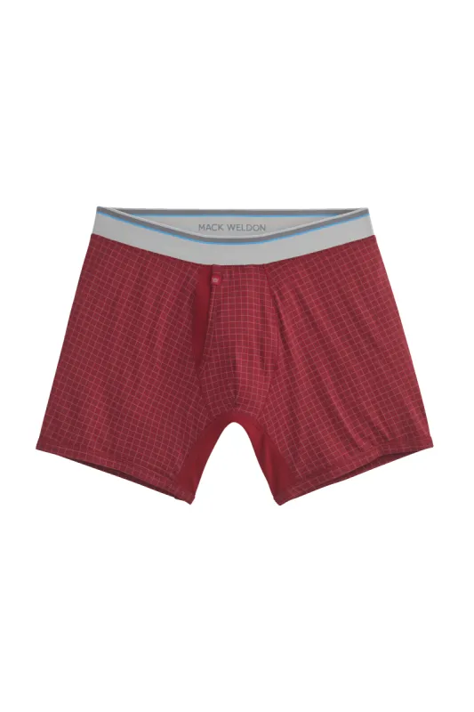 18-Hour Jersey Boxer Brief Crimson Tatersol sold by Mack Weldon