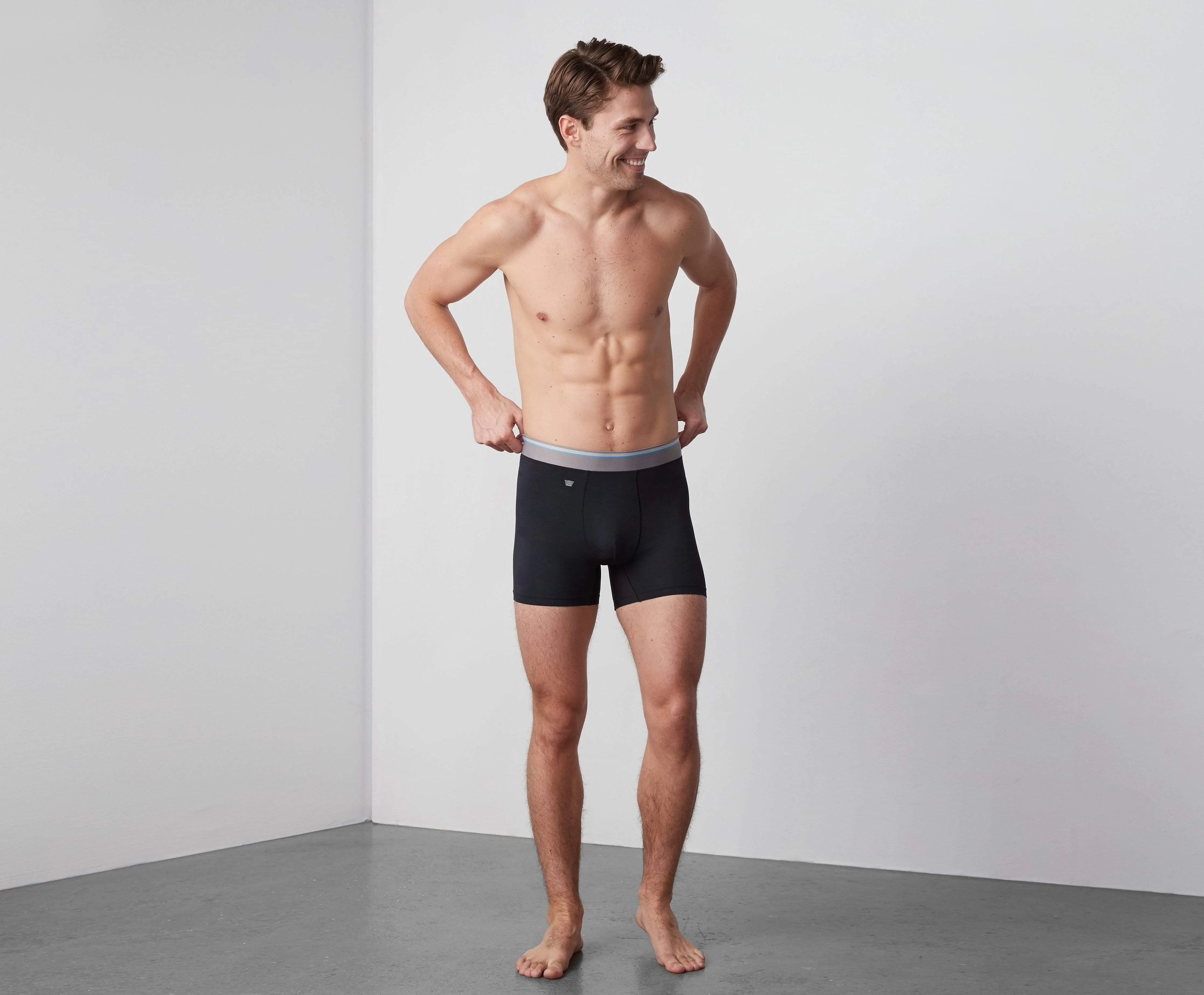 AIRKNITˣ Boxer Brief Monument sold by Mack Weldon product image thumbnail 3