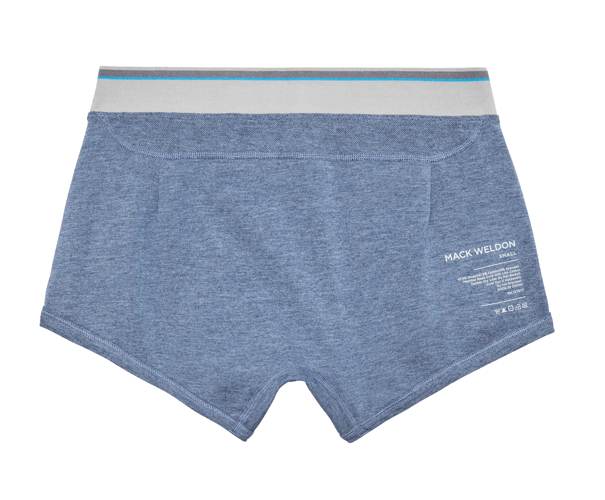 18-Hour Jersey Trunk Gulfstream Heather sold by Mack Weldon product image thumbnail 2