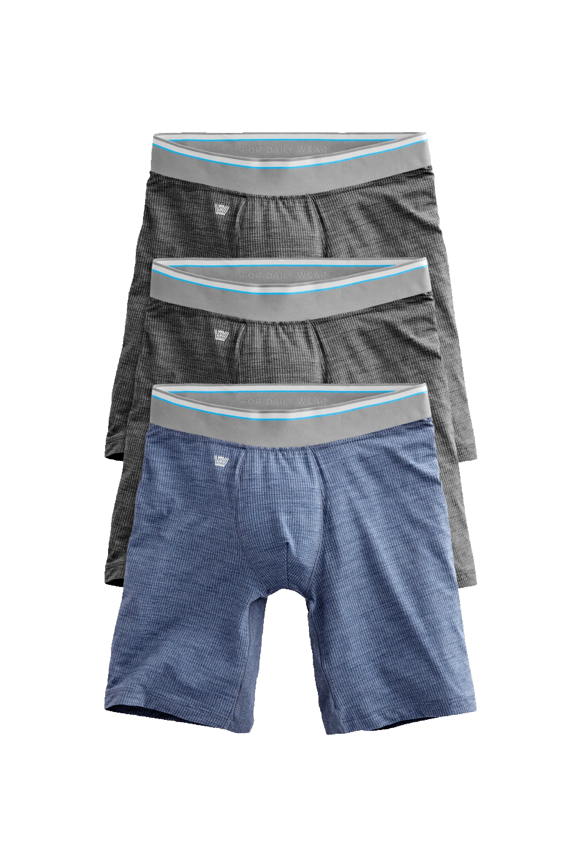 3-Pack AIRKNITˣ 8" Boxer Briefs Fresh Classic sold by Mack Weldon