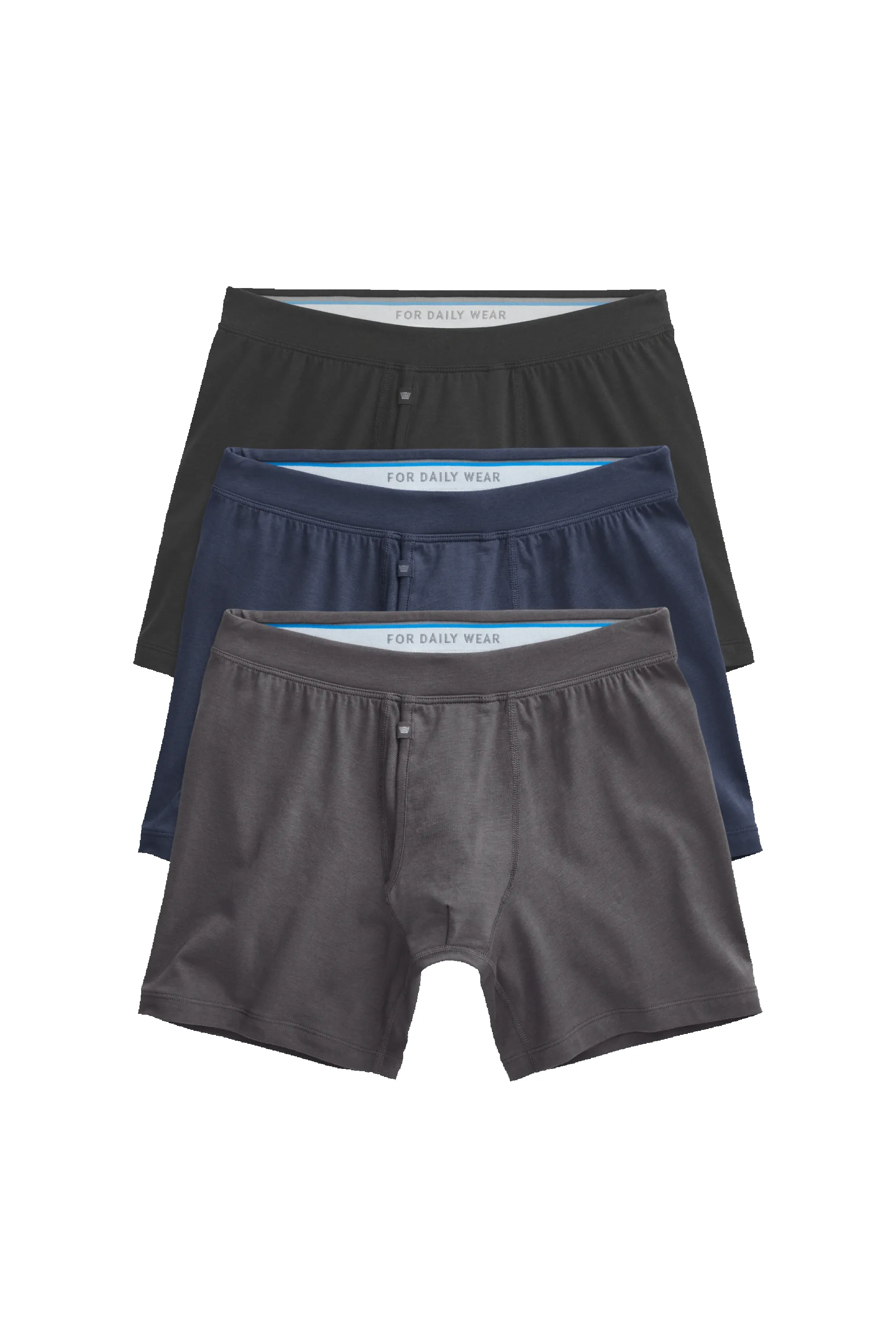 3-Pack SILVER Boxer Briefs Classic Combo sold by Mack Weldon