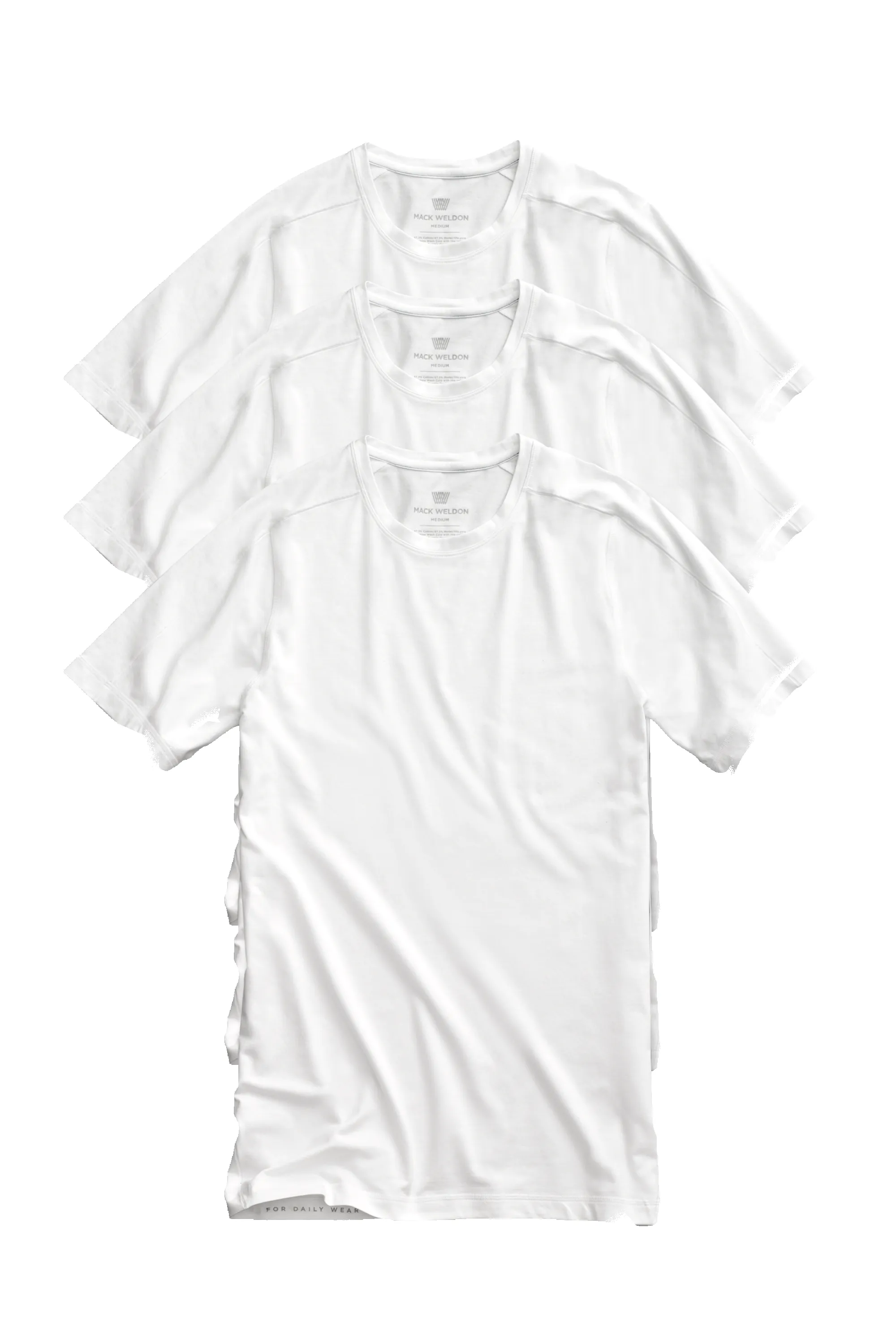 3-Pack 18-Hour Jersey Crew Neck Undershirt sold by Mack Weldon