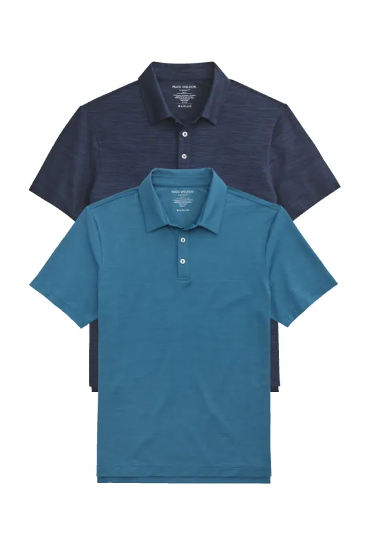 2-Pack AIRKNITˣ Polo sold by Mack Weldon