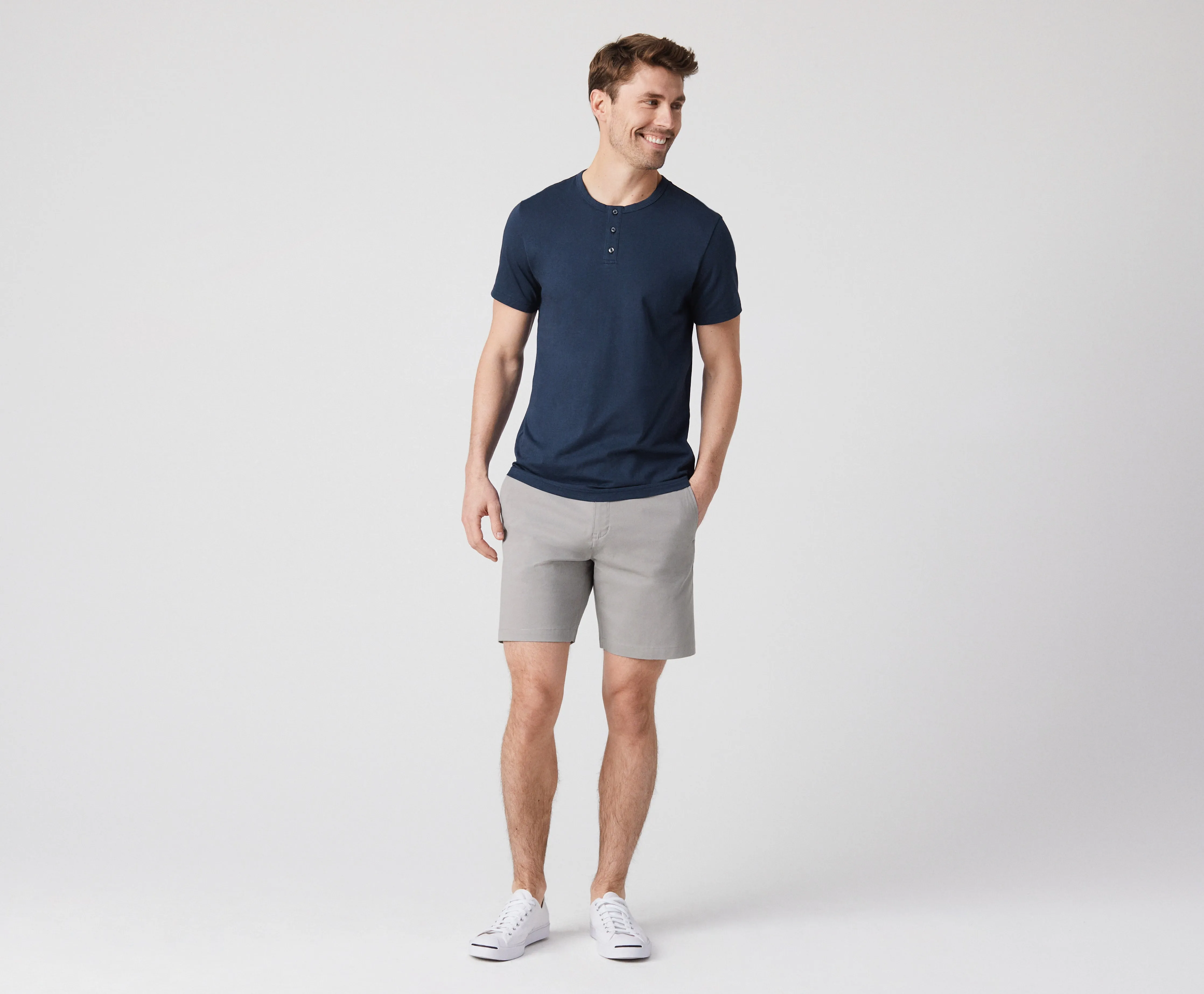 Pima Short Sleeve Henley sold by Mack Weldon product image thumbnail 2