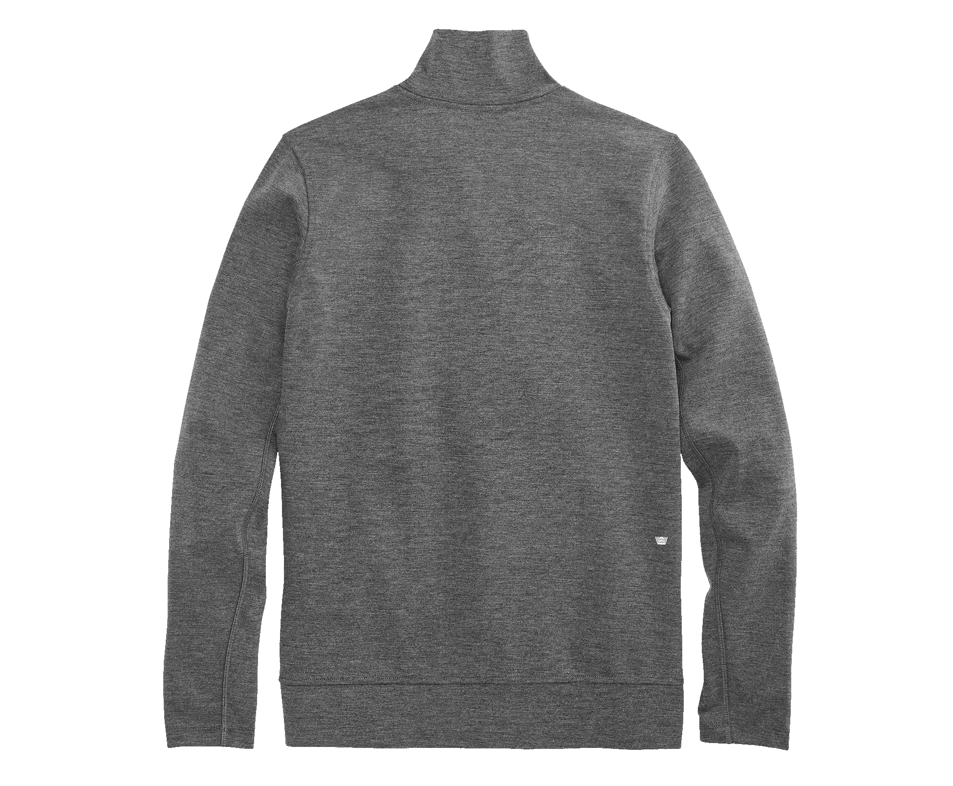 Atlas Half-Zip Charcoal Heather sold by Mack Weldon product image thumbnail 2