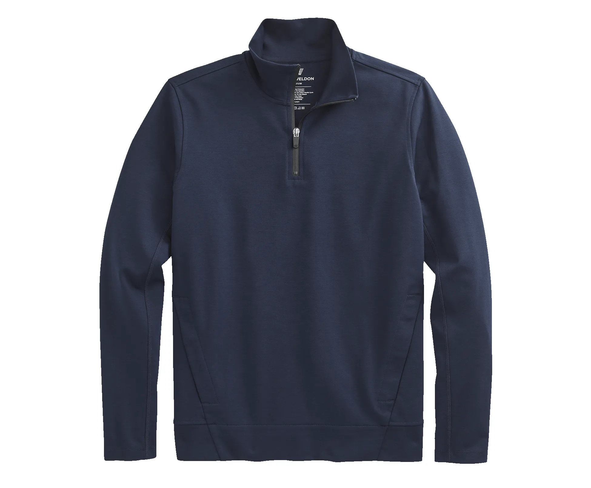 Atlas Half-Zip Total Eclipse Blue sold by Mack Weldon