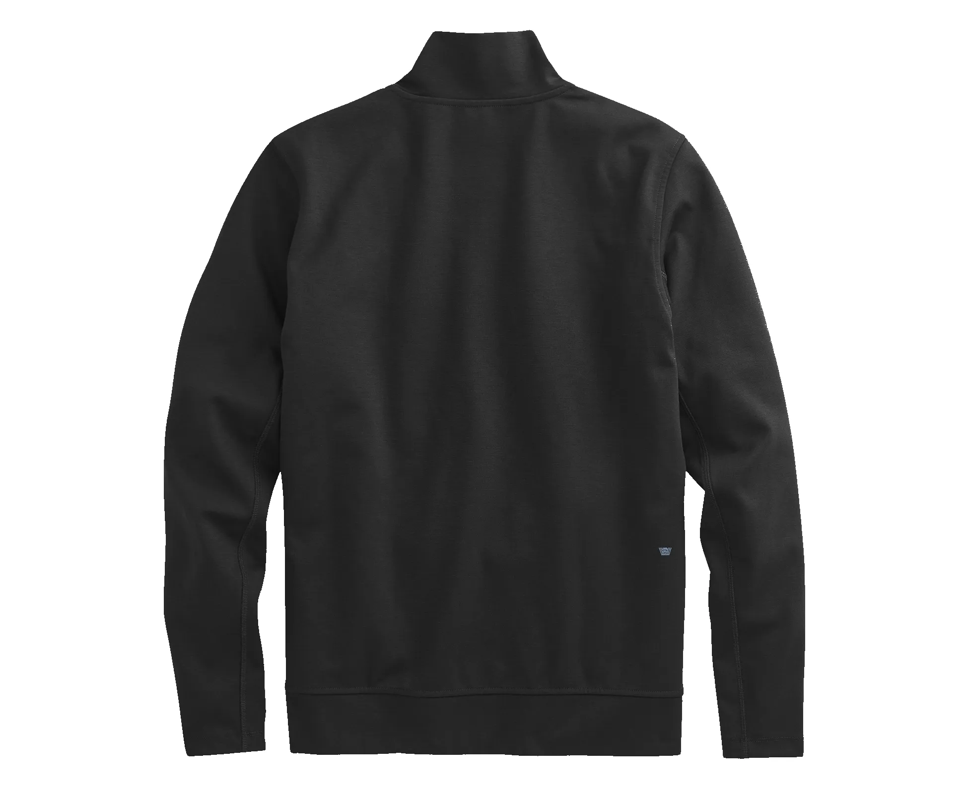 Atlas Half-Zip True Black sold by Mack Weldon product image thumbnail 2