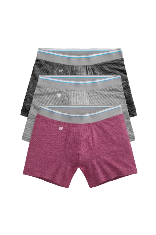 3-Pack AIRKNITˣ Boxer Briefs Love is in the Air sold by Mack Weldon