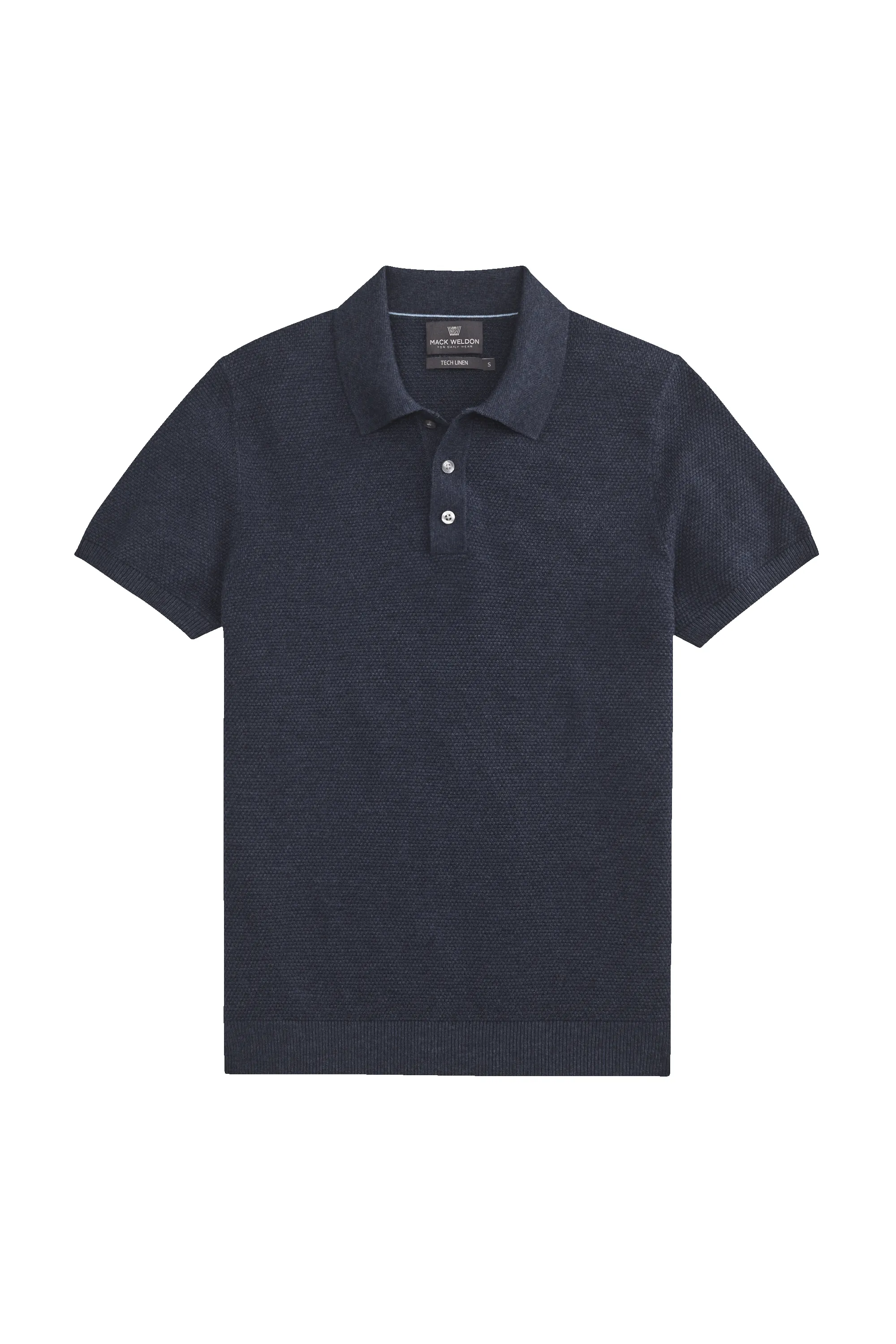 Tech Linen Sweater Polo sold by Mack Weldon