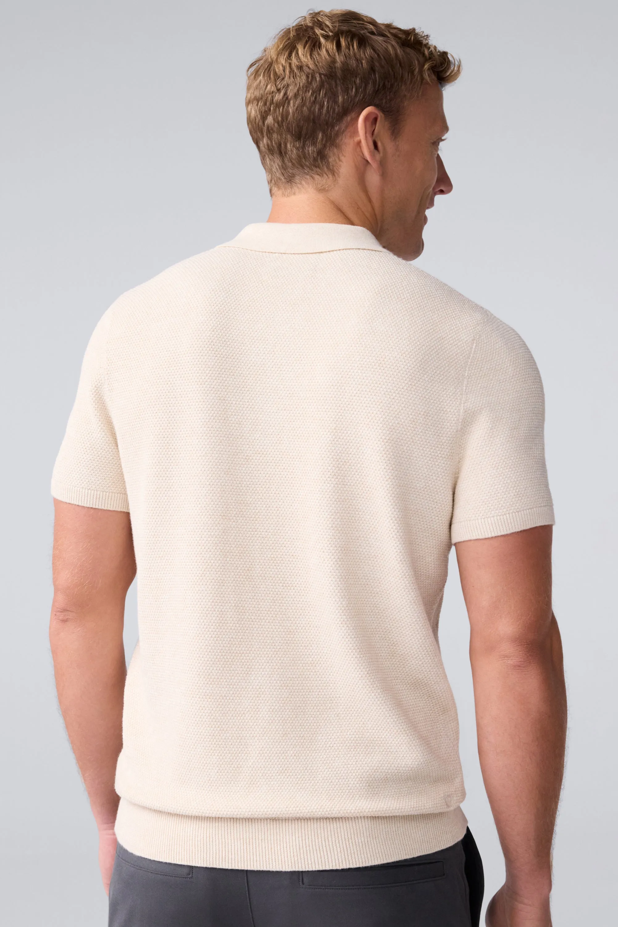 Tech Linen Sweater Polo sold by Mack Weldon product image thumbnail 5