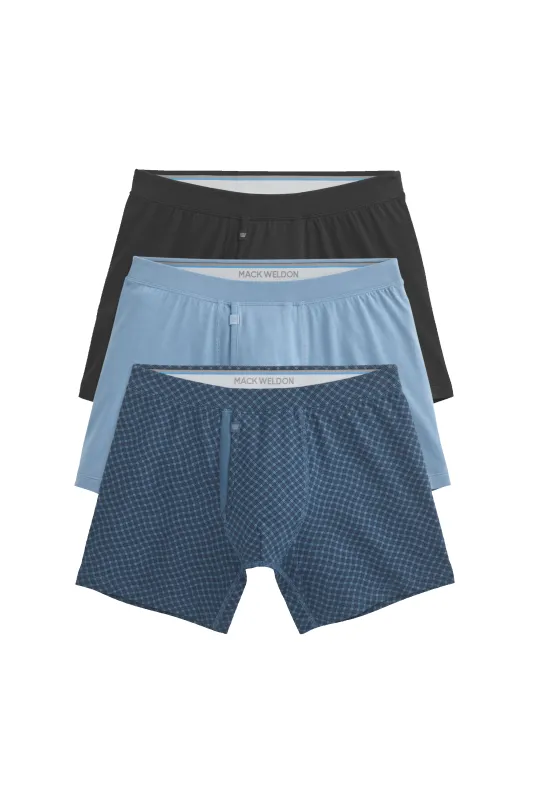 3-Pack SILVER Boxer Briefs Après-Ski sold by Mack Weldon