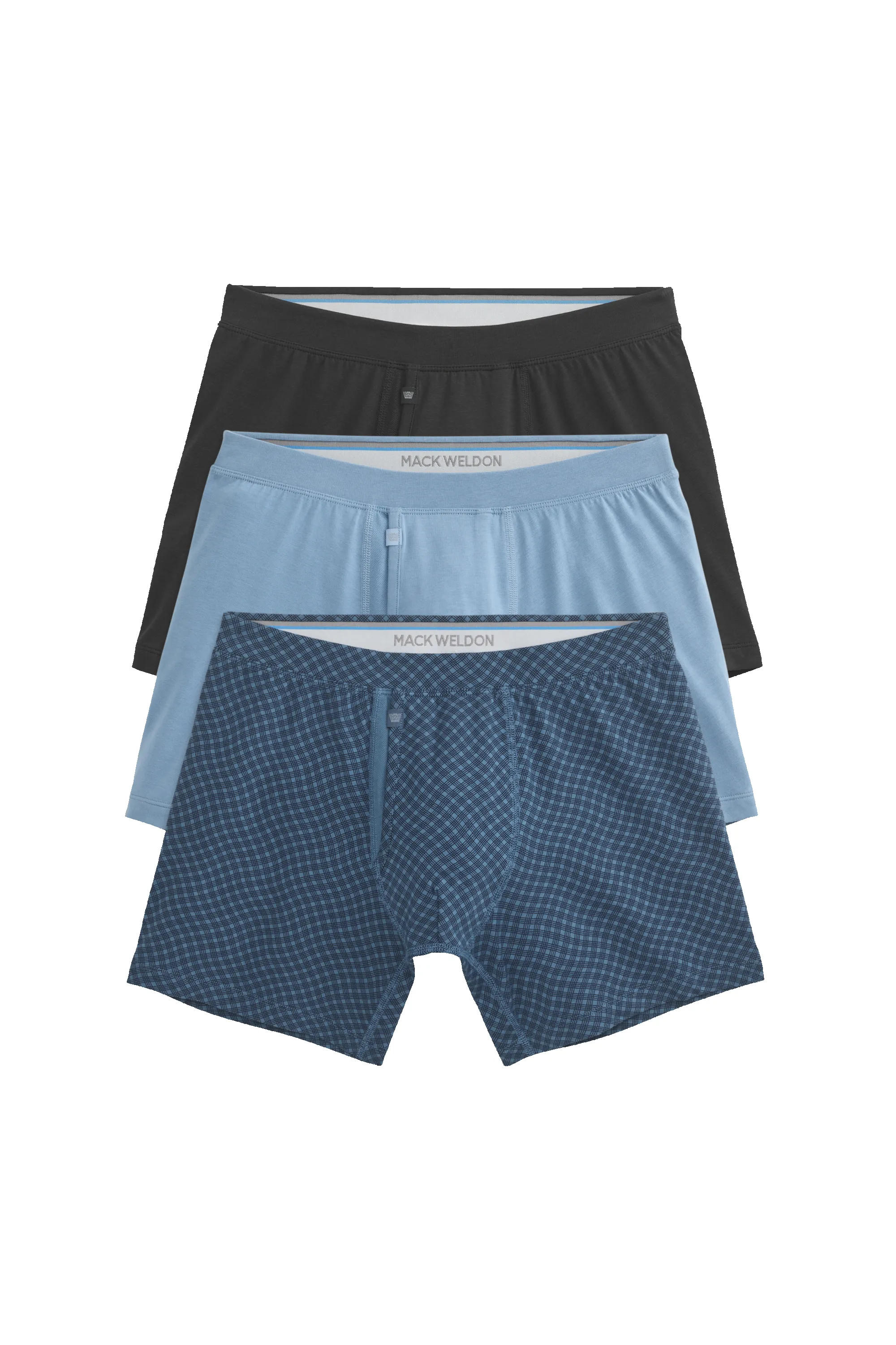 3-Pack SILVER Boxer Briefs Après-Ski sold by Mack Weldon