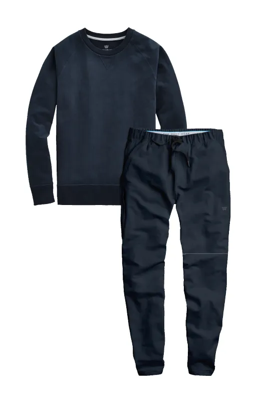 ACE Sweat Set Total Eclipse Blue sold by Mack Weldon
