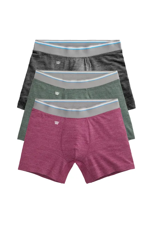 3-Pack AIRKNITˣ Boxer Briefs Jingle All the Way sold by Mack Weldon