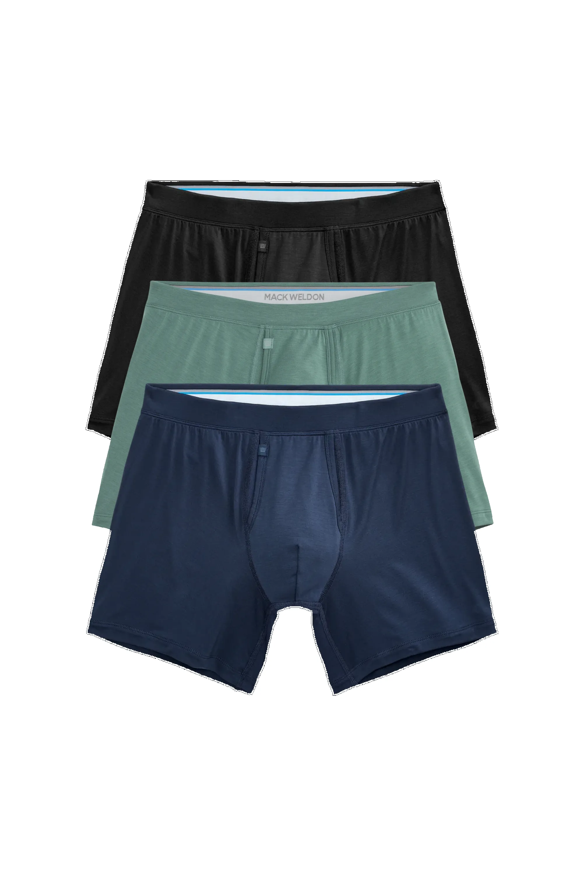 3-Pack SILVER HD Boxer Brief Campfire sold by Mack Weldon
