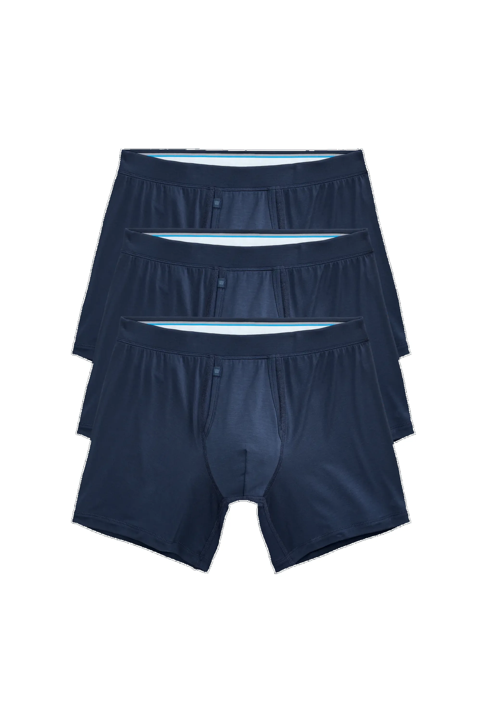 3-Pack SILVER HD Boxer Brief True Navy sold by Mack Weldon