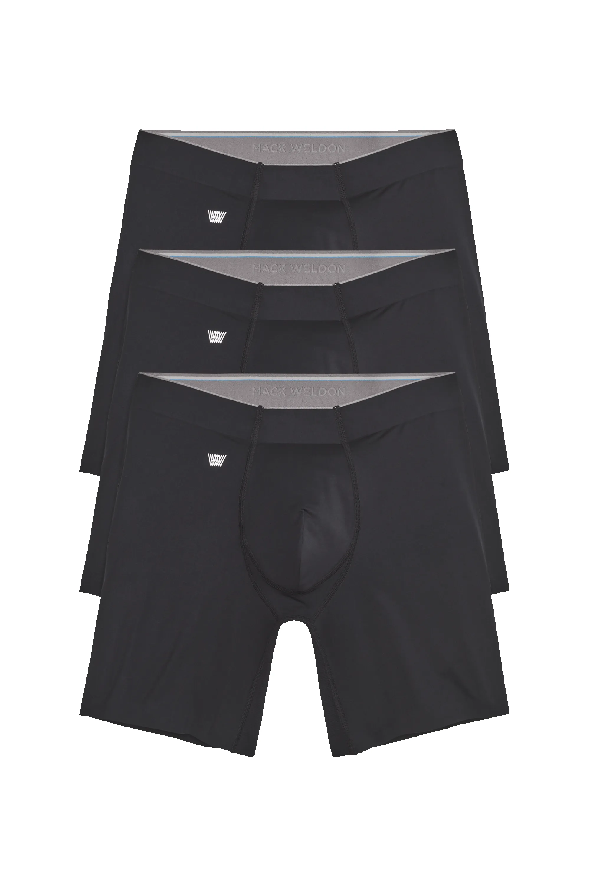 3-Pack Stealth Pro Boxer Briefs True Black sold by Mack Weldon