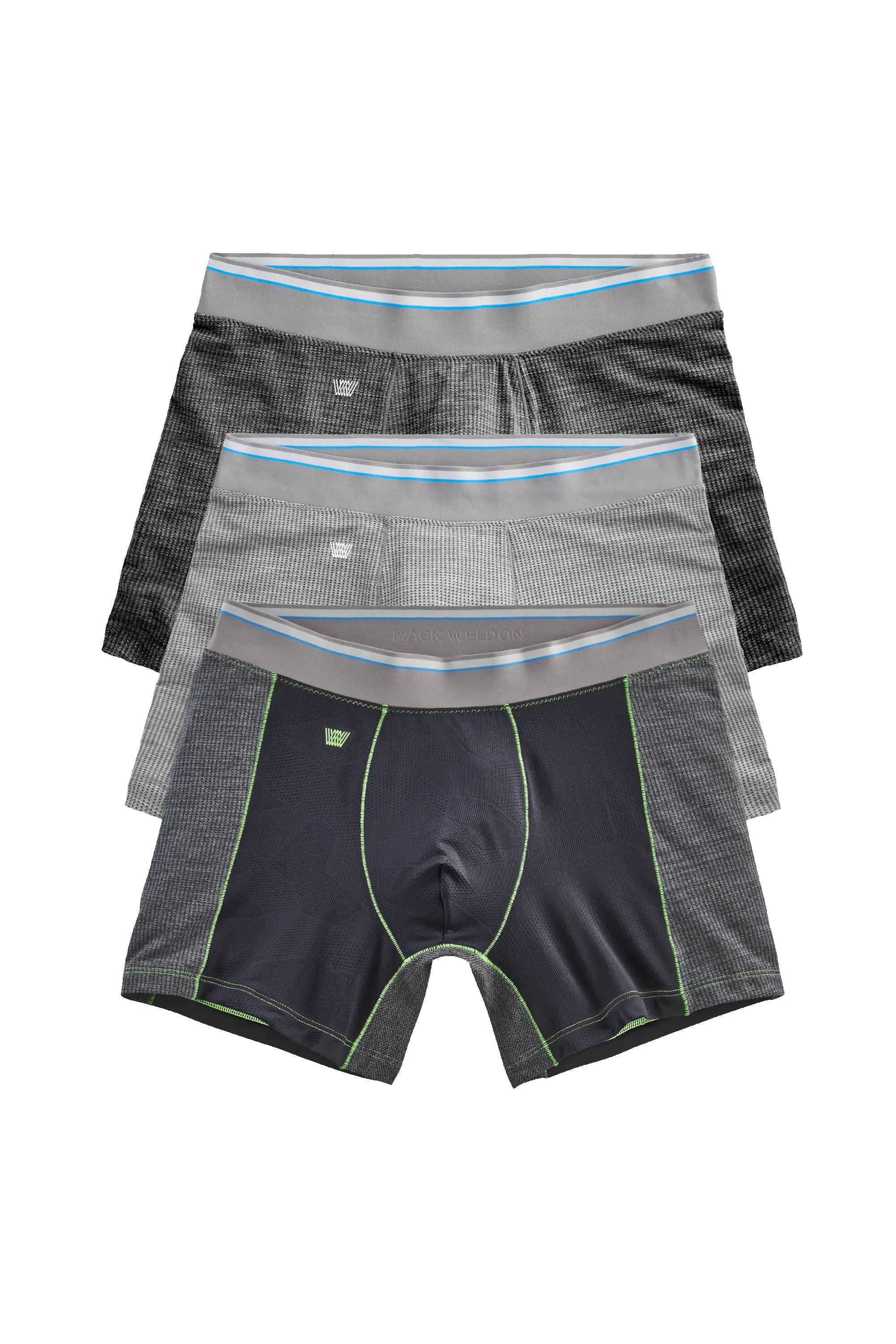 3-Pack AIRKNITˣ Boxer Briefs Electric Feel sold by Mack Weldon