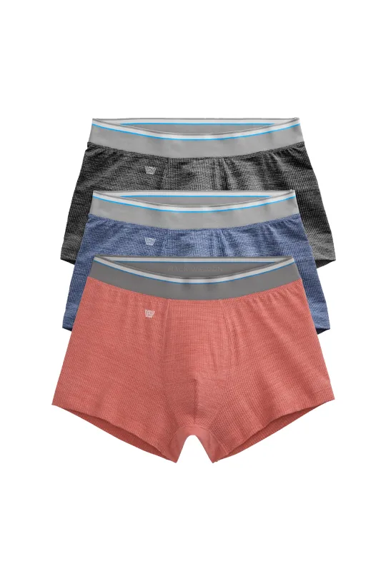 3-Pack AIRKNITˣ Trunks Vacation Mode sold by Mack Weldon