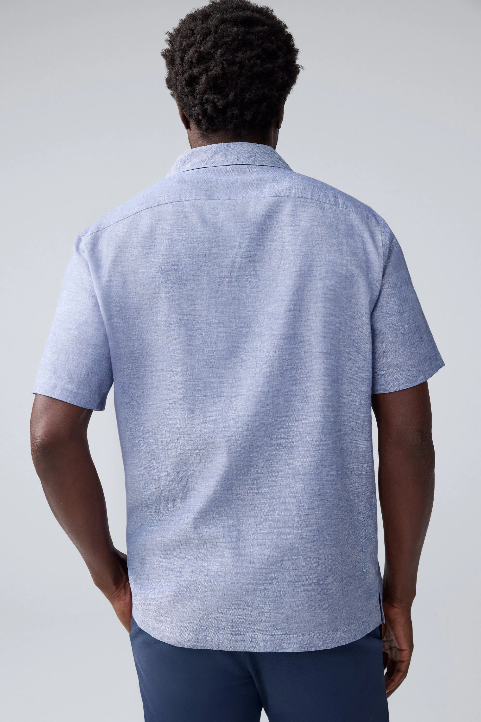 Tech Linen Camp Shirt sold by Mack Weldon product image thumbnail 5