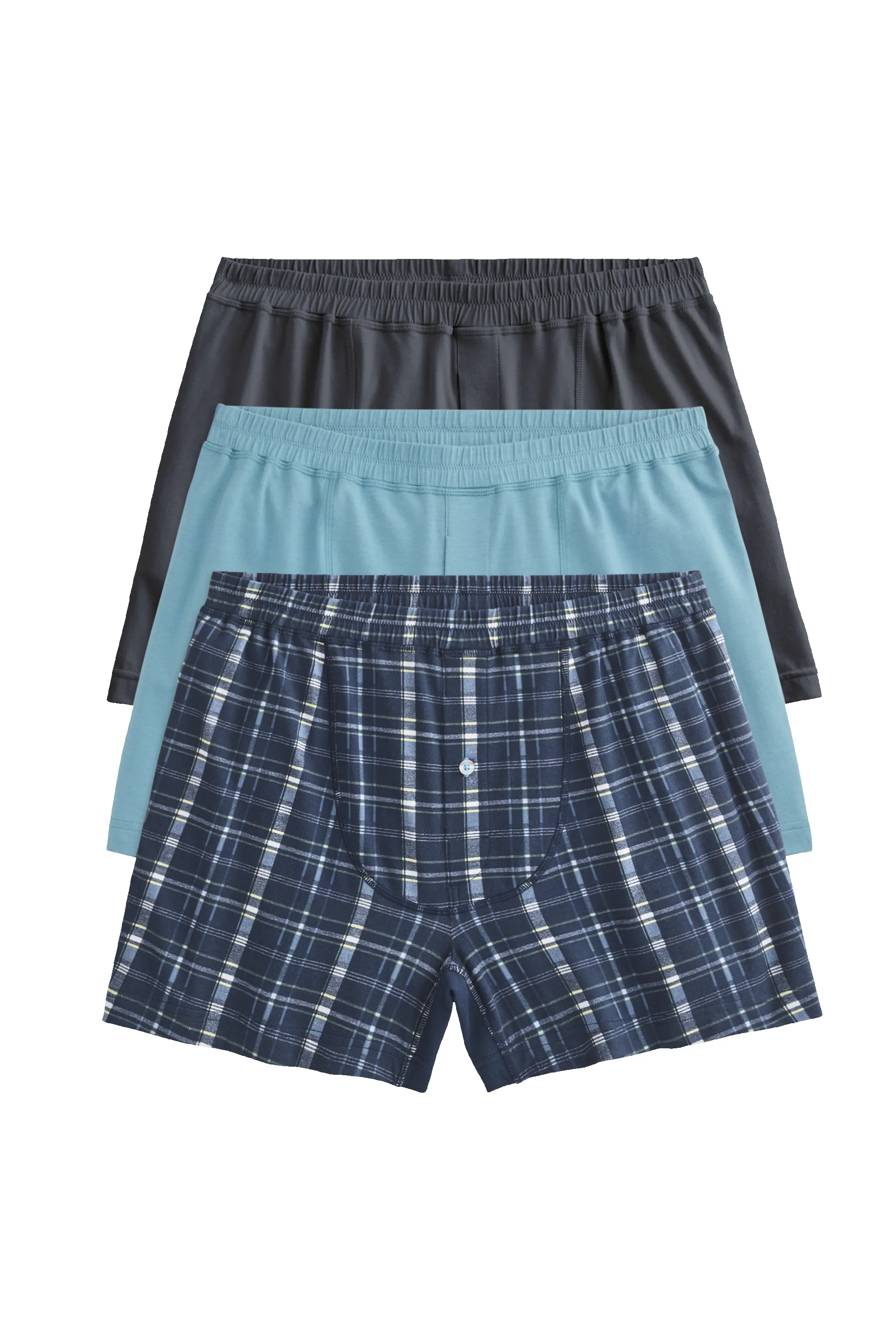 3-Pack 18-Hour Jersey Knit Boxers Blues Traveler sold by Mack Weldon