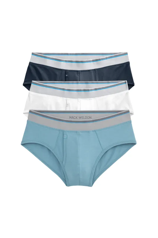 3-Pack 18-Hour Jersey Briefs Polar Plunge sold by Mack Weldon