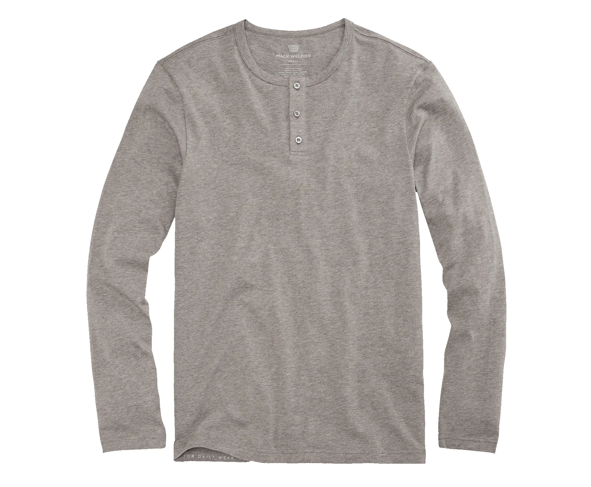 Pima Long Sleeve Henley sold by Mack Weldon product image thumbnail 3