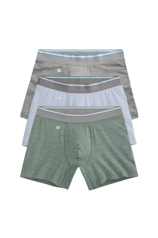3-Pack AIRKNITˣ Boxer Brief Winter Heathers sold by Mack Weldon