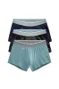 3-Pack AIRKNITˣ Trunks Black & Blue sold by Mack Weldon