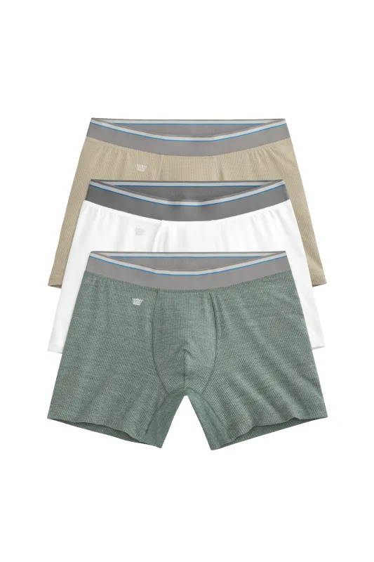 3-Pack AIRKNITˣ Boxer Briefs Into the Woods sold by Mack Weldon