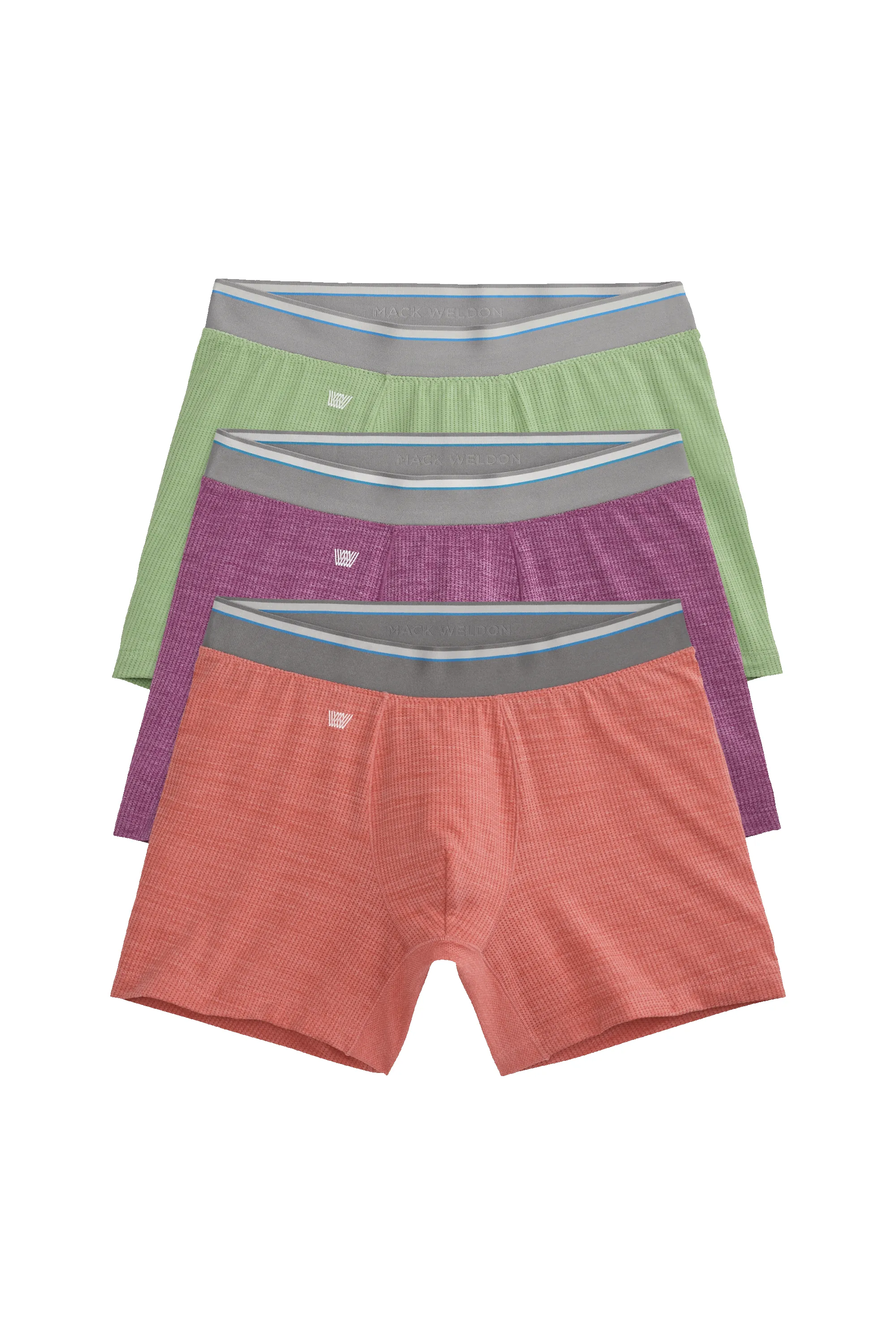 3-Pack AIRKNITˣ Boxer Briefs Happy Hour Heathers sold by Mack Weldon