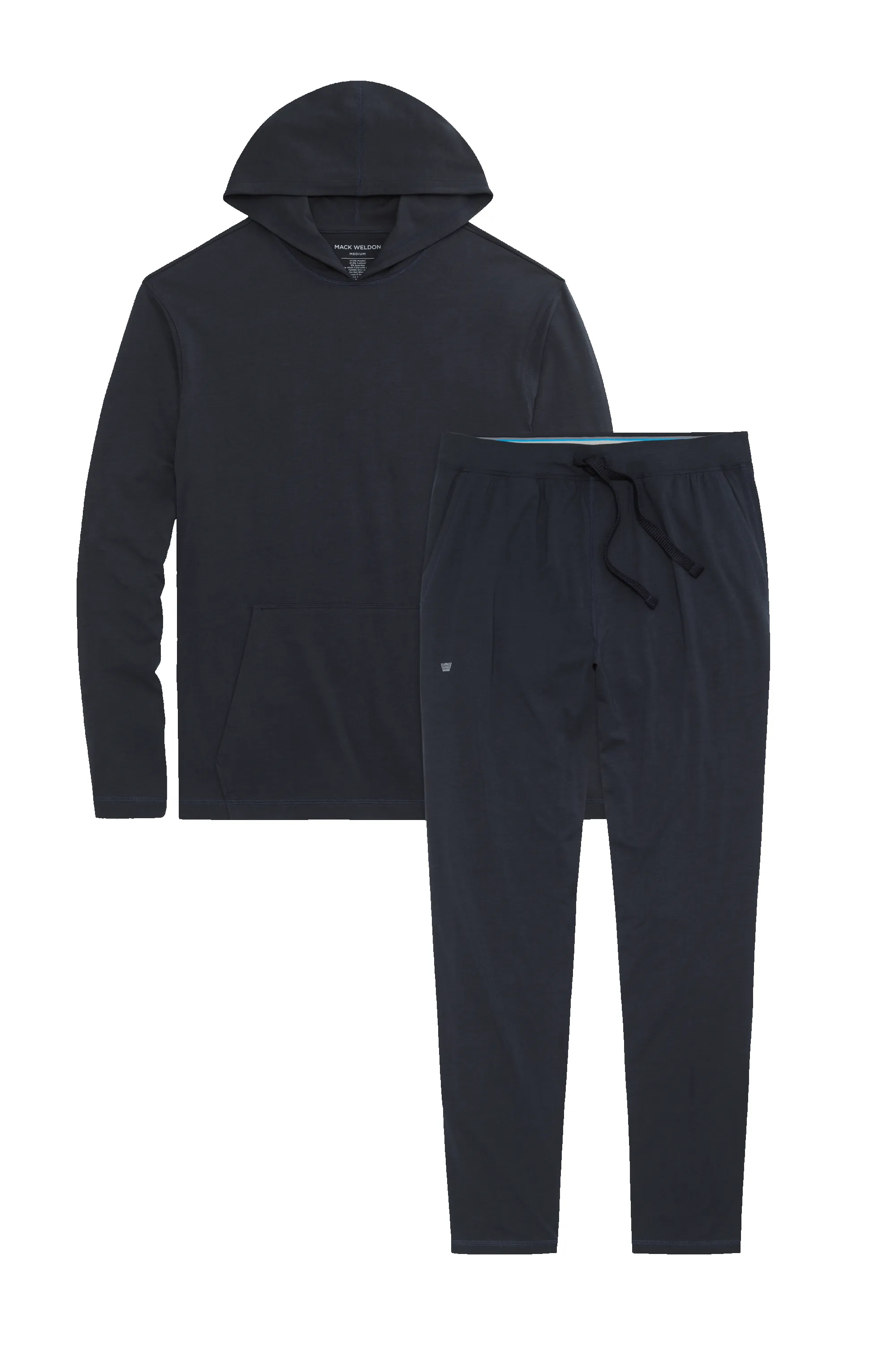 18-Hour Jersey Lounge Set Total Eclipse sold by Mack Weldon