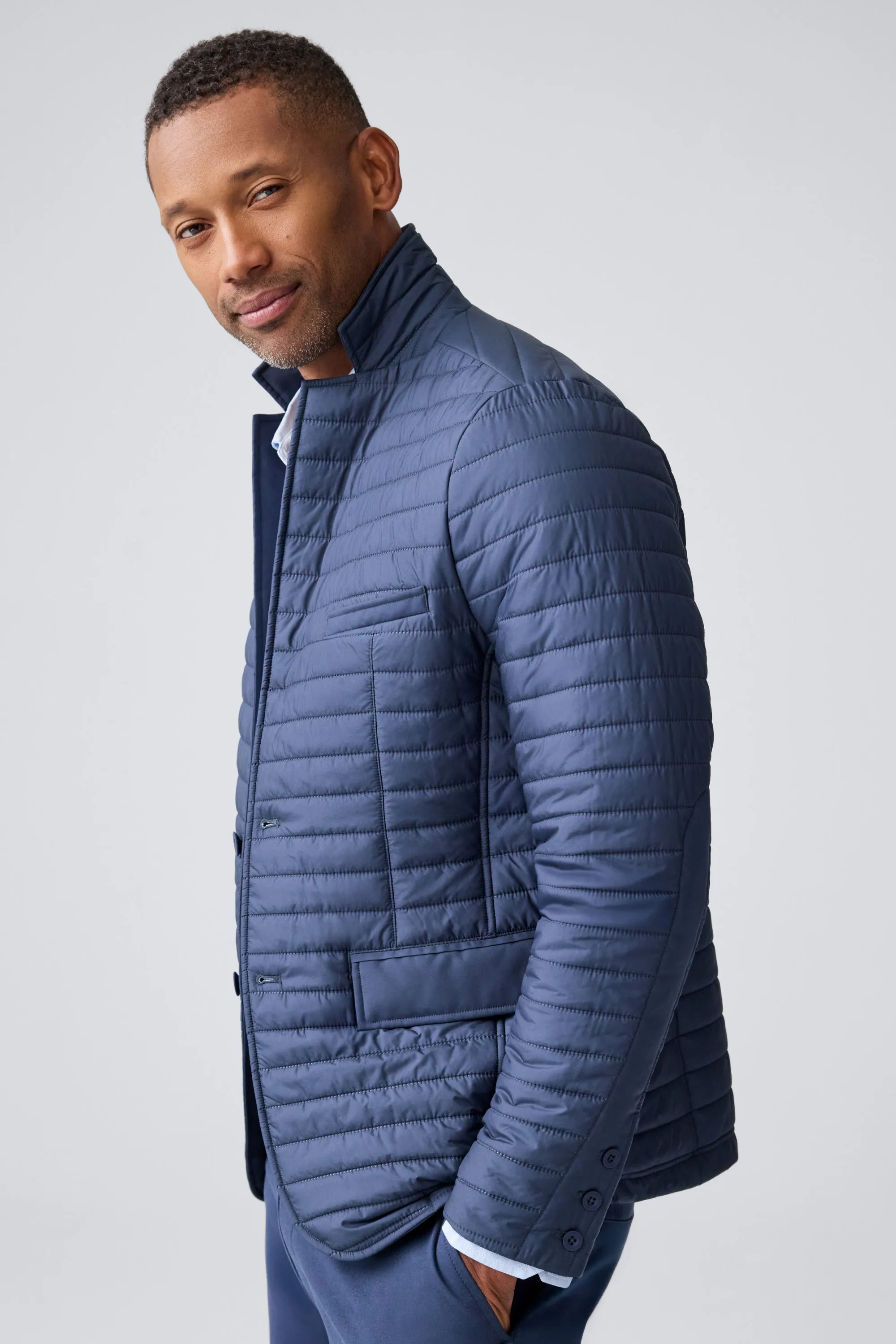 WARMKNIT AIR Blazer sold by Mack Weldon product image thumbnail 4