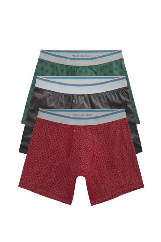3-Pack 18-Hour Jersey Boxer Briefs Nordic Chill sold by Mack Weldon