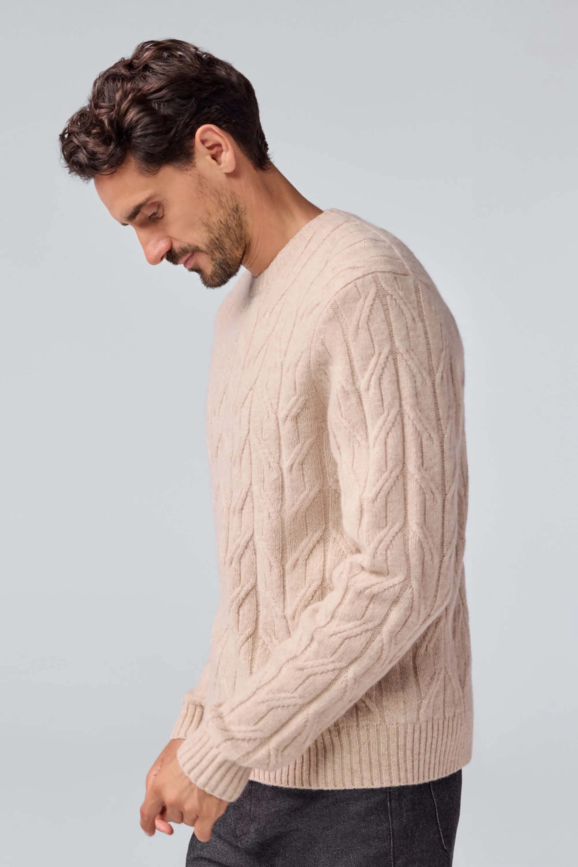 WARMKNIT Wool Crew Neck Sweater sold by Mack Weldon product image thumbnail 4