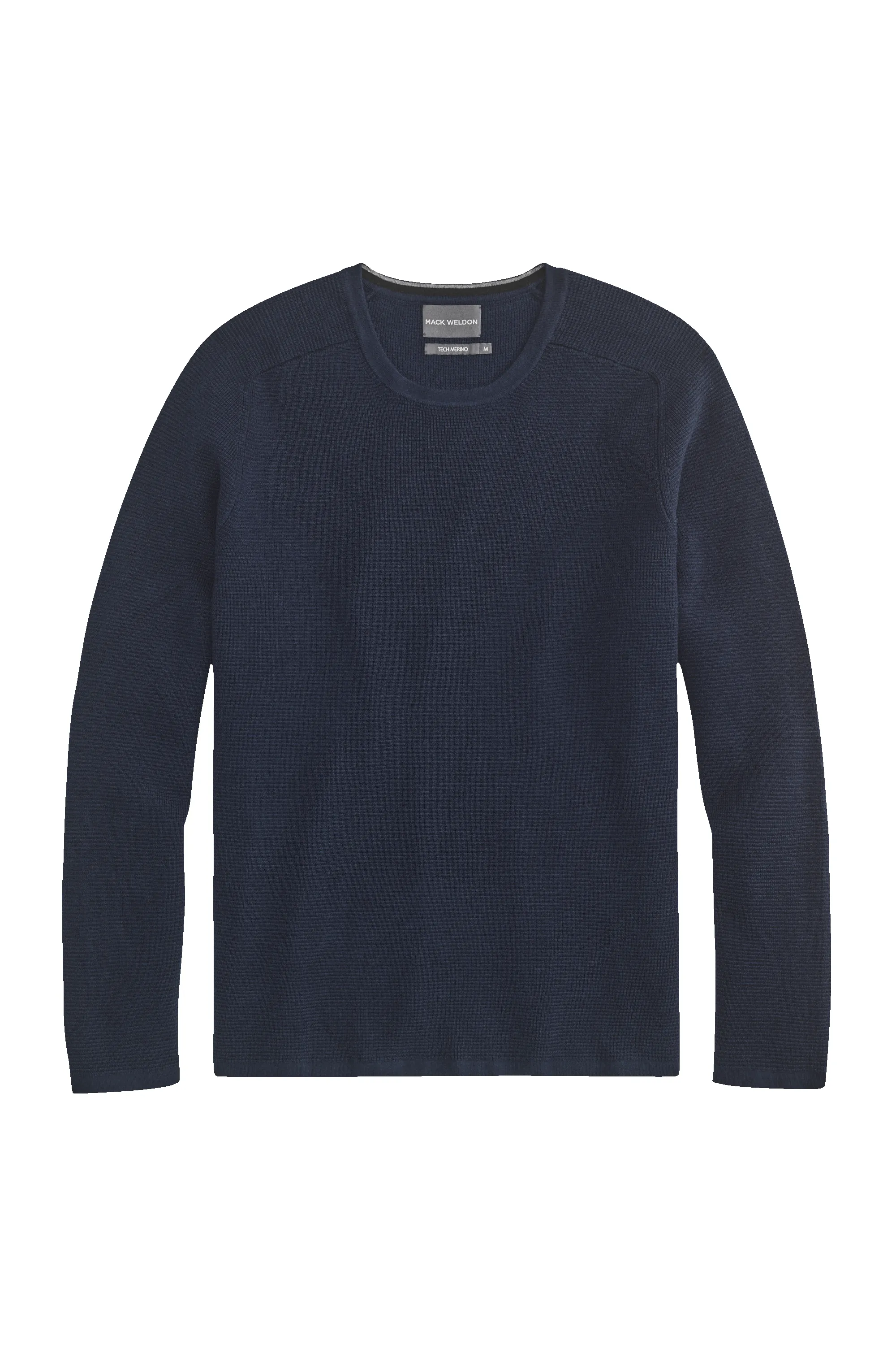 Tech Merino Waffle Crew Neck Sweater sold by Mack Weldon