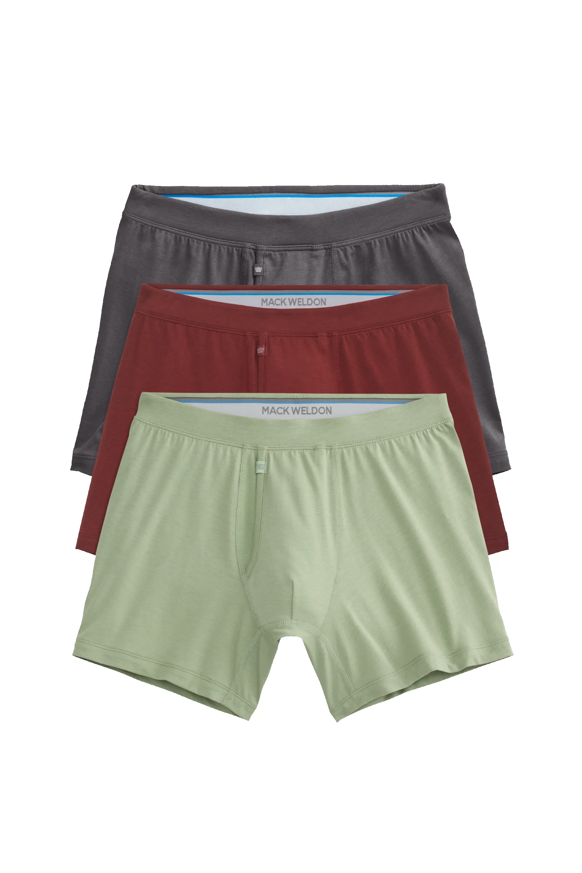 3-Pack SILVER Boxer Briefs Dinner Party sold by Mack Weldon