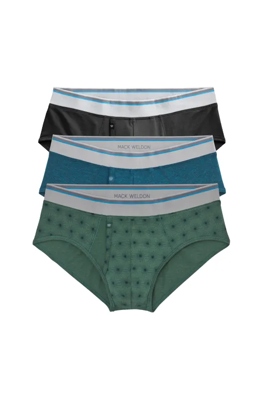 3-Pack 18-Hour Jersey Briefs Let It Snow sold by Mack Weldon