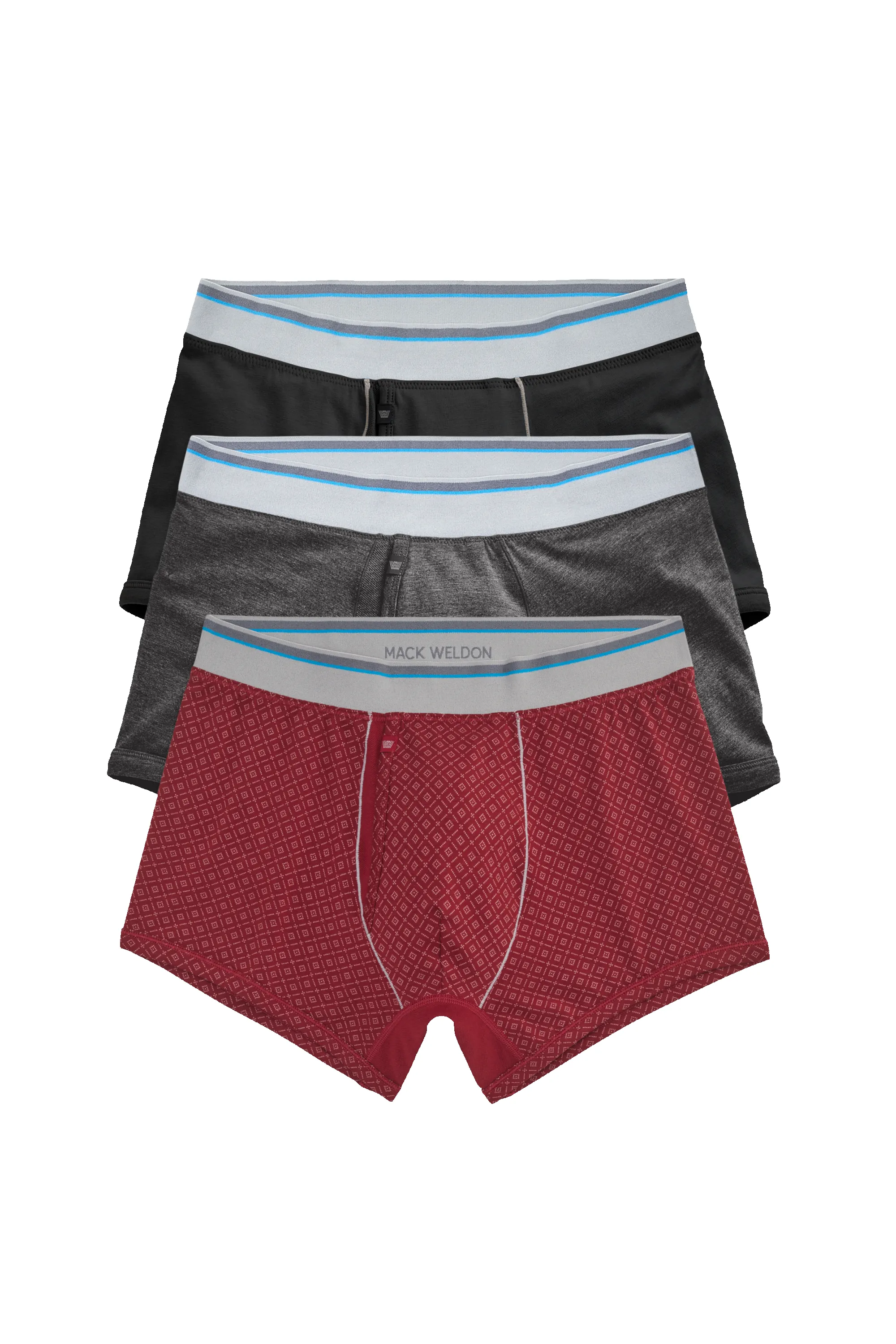 3-Pack 18-Hour Jersey Trunks Roaring '20s sold by Mack Weldon