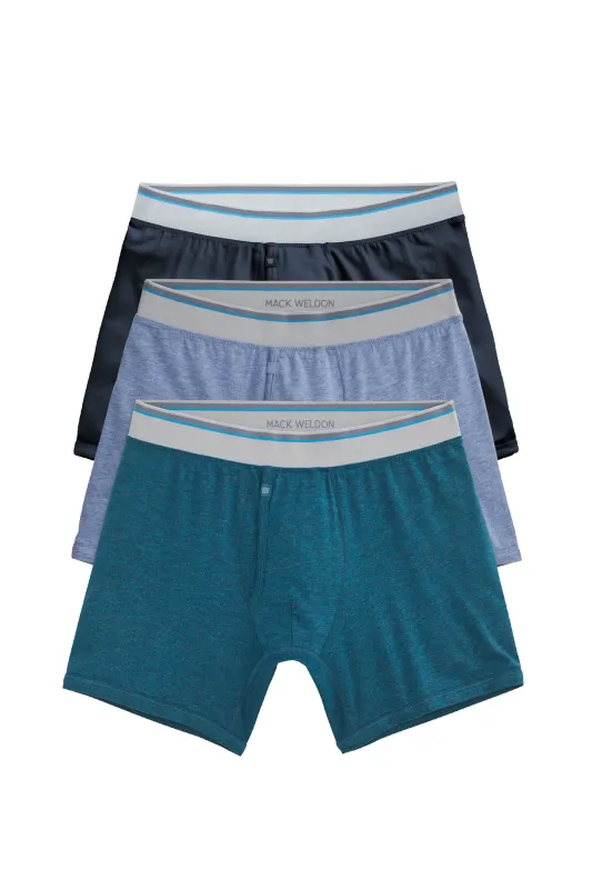 3-Pack 18-Hour Jersey Boxer Briefs Desert Oasis sold by Mack Weldon