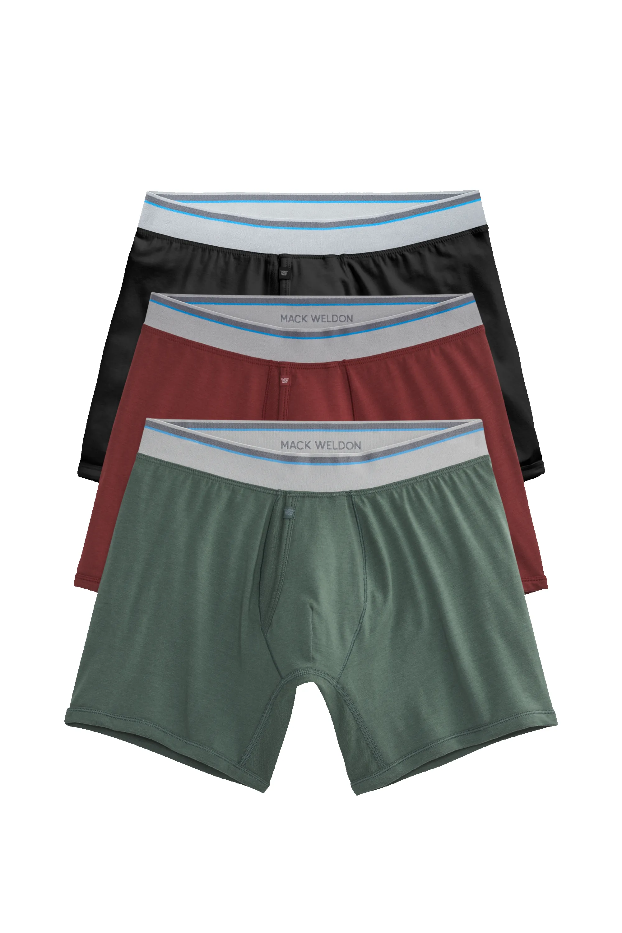 3-Pack 18-Hour Jersey Boxer Briefs Mulled Wine sold by Mack Weldon