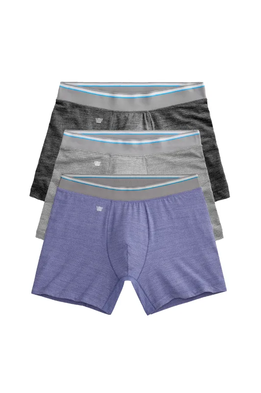 3-Pack AIRKNITˣ Boxer Briefs Under The Sea sold by Mack Weldon